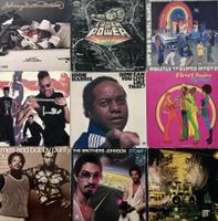 SCHALLPLATTEN, 9 LP`S, FUNK, RAR, 70ER, 80ER, VINTAGE